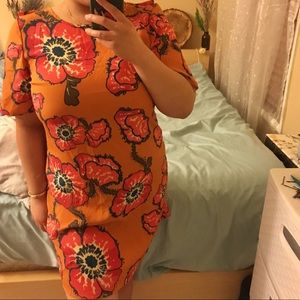 Ruffly flowery dress